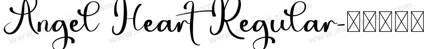 Angel Heart Regular字体转换